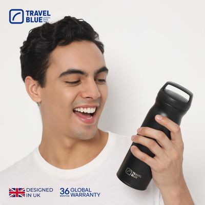 6. TRAVEL BLUE THERMOSFLASCHE SCHWARZ