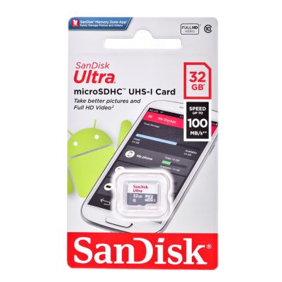 SANDISK ULTRA microSDHC 32 GB 100 MB/s