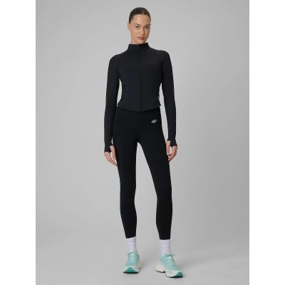 6. Damen-Trainings-Sweatshirt, schmal geschnitten, schnelltrocknend, Größe 4F 4FRSS26TFSWF0949-20S