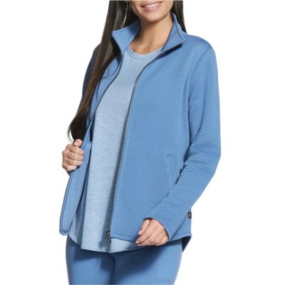 3. Skechers The Hoodless Hoodie GoWalk Shine Jacket JA78-BLMV Blue S