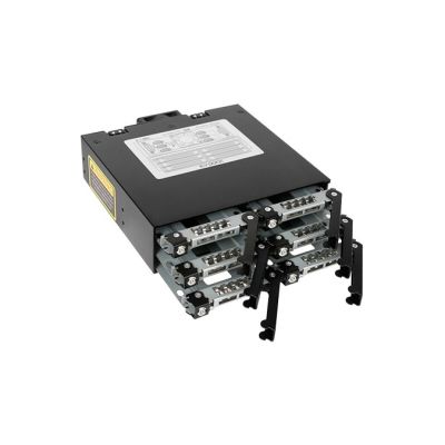 4. IcyDock 6x6,3cm SATAI-III Montageplatte für 1x5,25" SSD auf 9,5"-Key