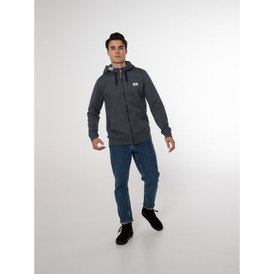 3. Herren-Sweatjacke Protest NXGOXFORDY mit durchgehendem Reißverschluss und Kapuze