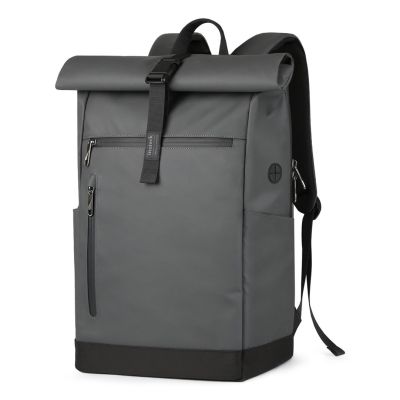Inateck BP01003 Rucksack, Reiserucksack, Schwarz/Grau, Polyester