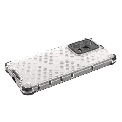15. Honeycomb-Hülle für Xiaomi Redmi Note 12 Pro+, gepanzerte Hybridabdeckung in Schwarz