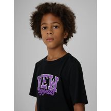 Jungen-T-Shirt mit Print im Regular Fit 4F 4FJRAW26TTSHM4525-20S