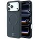 Mercedes Leder 3D MagSafe Hülle für iPhone 18 Pro Max / 17 Pro Max – Anthrazit