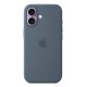 2. Apple iPhone 17 Silikonhülle mit MagSafe – Ankerblau