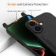 5. iPhone 17 TPU-Hülle mit Kartenhalter und Umhängeband – Schwarz