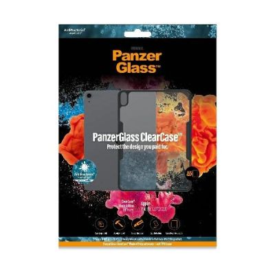 2. PanzerGlass ClearCase für iPad 10,9" antibakteriell - transparent schwarz