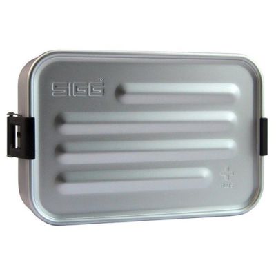 SIGG 8698.00 Lebensmittelaufbewahrungsbehälter Rechteckige Box Schwarz, Grau 1 Stück.