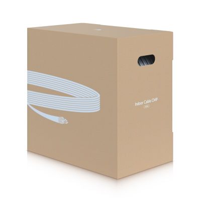 3. Ubiquiti UACC-Cable-C6A-CMP Netzwerkkabel Weiß 305m Cat6a U/UTP (UTP)