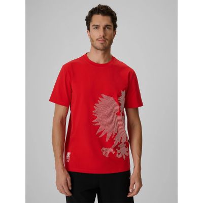 Herren-Baumwoll-Fächer-T-Shirt 4F 4FRSS26TTSHM4200-62S