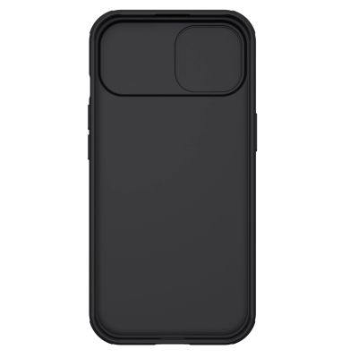 6. Nillkin CamShield Pro magnetische Hülle für iPhone 15 Plus mit Kameraschutz – Schwarz