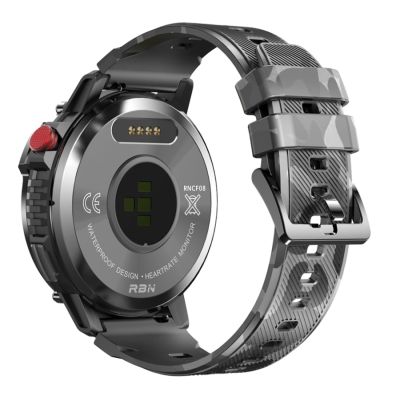 5. Herren-Smartwatch RUBICON RNCF08 Schwarz/Camo SMARUB232