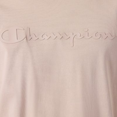 4. Champion SS Tee Beige Herren-T-Shirt 222992 ES084