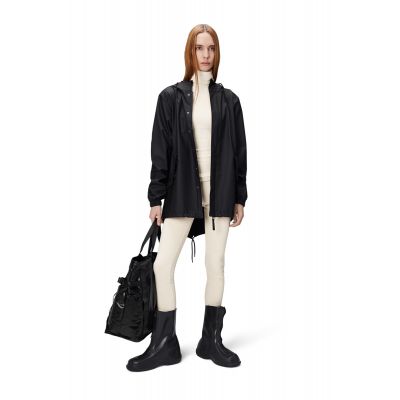 7. Rains Unisex Fishtail Jacke W3 18010 01