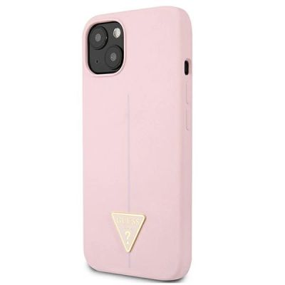 2. Guess GUHCP13SSLTGU iPhone 13 mini 5.4" lila/lila Hardcase Silikondreieck