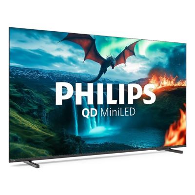 3. Philips QD MiniLED 4K 55MLED820/12 55" Smart TV Titan Black