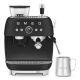 18. Smeg EGF03BLMEU Kaffeemaschine, manuelle Espressomaschine, 2,4 l