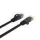 3. Orico PUG-C7B CAT7 10 Gbit/s RJ45 Ethernet-Netzwerkkabel Internet LAN Flach 10 m - Schwarz