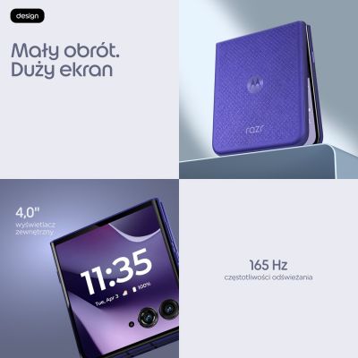 17. Motorola Razr 70 Ultra 5G 16/512GB PANTONE Orientblau