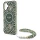 5. Guess IML Flowers Allover Electro With Pearl Strap MagSafe Hülle für iPhone 16 - grün