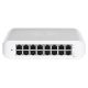 4. Ubiquiti UniFi Lite 16 PoE 16p PoE (PoE+: 8;) Managed Gigabit Switch (USW-Lite-16-PoE-EU)