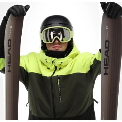 5. O'Neill Herren Wintersportjacke Carbonite Snowboard Ski 10K Grün Schwarz