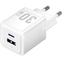 Vention Ladegerät 1x USB-A 1x USB-C GaN 30W Weiß