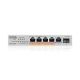 6. Zyxel XMG-105HP 6p PoE-Switch (PoE++: 4) 70W Unmanaged Multigigabit
