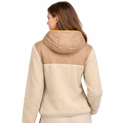 3. Geographical Norway Techic Fz Beige Db Lady 056 Damen-Fleecejacke (WZ6660F/GN-Beige)
