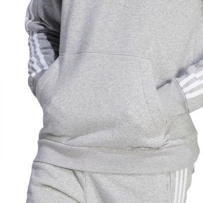 6. adidas Essentials Fleece 3-Streifen Hoodie M IJ6474