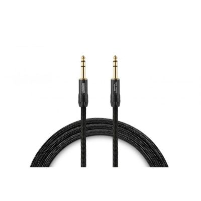 Warm Audio PREM-TRS-3 Audiokabel 0,9 m 6,35 mm TRS Schwarz