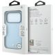8. BMW Kevlar Metal Logo MagSafe Hülle für iPhone 18 Pro Max / 17 Pro Max – blau