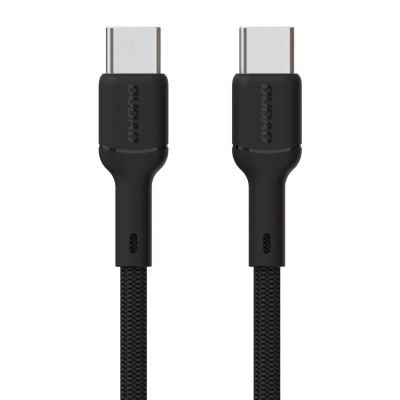 Dudao L9C 65W USB-C - USB-C 2m Kabel - Schwarz