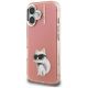 2. Karl Lagerfeld IML Aquarelle Choupette & Logo iPhone 16 Hülle - Rosa
