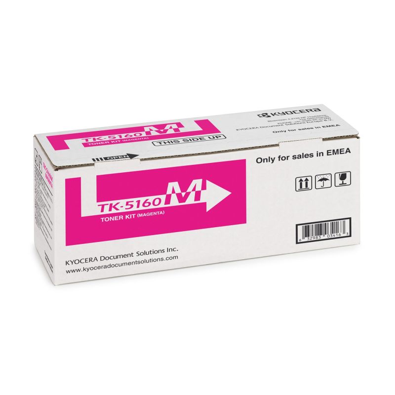 2. KYOCERA TK-5160M Tonerkartusche, 1 Stück, Original Magenta