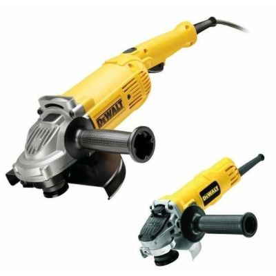 Schleifmaschinen-Set: 125 mm 900 W + 230 mm 2200 W