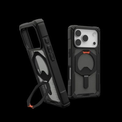 UAG Plasma XTE MagSafe Case für iPhone 17 Pro - Schwarz und Orange