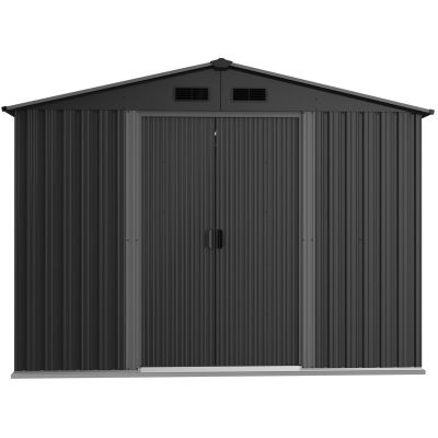 10. Metall-Gartengerätehaus 312 x 257 x 202 cm