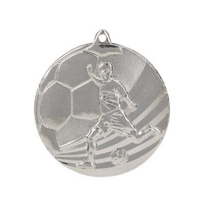 Silbermedaille – Fußball – Stahlmedaille