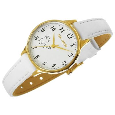 5. Paul Lorens Kinderuhr Kitten PL12491A-3C2-2