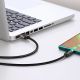 7. Baseus Display Schnellladedaten USB-A / USB-C 66W 1 m Kabel - Schwarz