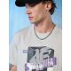 4. Herren-T-Shirt mit Aufdruck, regulär, Größe 4F 4FRSS26TTSHM3657-27S