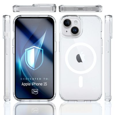 5. 3mk Armor MagCase für iPhone 15 - transparent