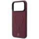6. Mercedes Leder 3D MagSafe Hülle für iPhone 17 Pro Max - Marineblau