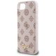 6. Guess Peony Script Logo MagSafe iPhone 16e Hülle - Braun