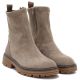 4. Damen-Stiefeletten aus beigem Wildleder M.Daszyński SA259-2