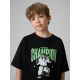 3. Locker geschnittenes Jungen-T-Shirt mit Aufdruck 4F 4FJRSS26TTSHM3831-20S