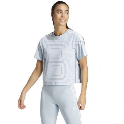 4. adidas Essentials 3-Streifen Single Jersey Crop Top W IS1568